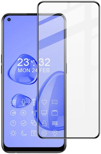 IMAK Oppo Find X3 Lite / Reno5 Volledig Dekkend Tempered Glass afbeelding 1