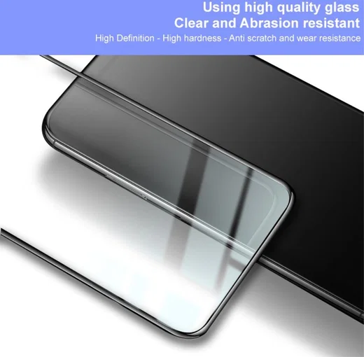 IMAK Oppo Find X3 Lite / Reno5 Volledig Dekkend Tempered Glass afbeelding 2