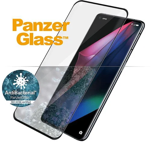 PanzerGlass Oppo Find X3 Pro Case Friendly Screen Protector afbeelding 2