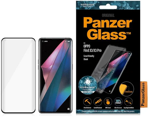 PanzerGlass Oppo Find X3 Pro Case Friendly Screen Protector afbeelding 6