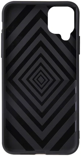 Samsung Galaxy A12 Hoesje met Metalen Magnetische Ring Kickstand Zwart afbeelding 7