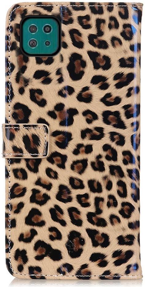 Samsung Galaxy A22 5G Hoesje Portemonnee Book Case met Luipaard Print afbeelding 8