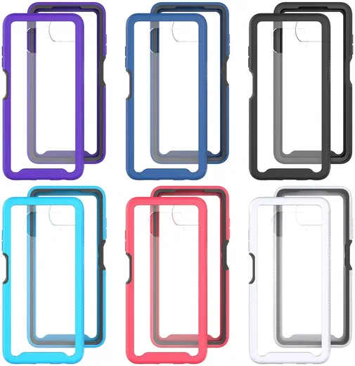 Xiaomi Poco X3 / X3 Pro Hoesje Volledig Schokbestendig Cover Zwart afbeelding 9