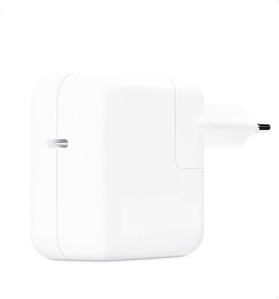 Originele Apple 30W Power Adapter USB-C Adapter Snellader White afbeelding 1