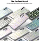 Ringke Fusion Samsung Galaxy A32 4G Hoesje Seoul Print Transparant afbeelding 10