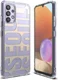 Ringke Fusion Samsung Galaxy A32 4G Hoesje Seoul Print Transparant afbeelding 2