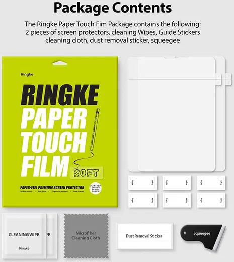 Ringke Apple iPad Pro 12.9 Paper Touch Soft Sceen Protector afbeelding 14