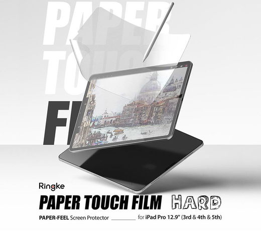 Ringke Apple iPad Pro 12.9 (2021) Paper Touch Hard Sceen Protector afbeelding 2