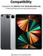 Ringke Apple iPad Pro 12.9 (2021) Paper Touch Hard Sceen Protector afbeelding 4