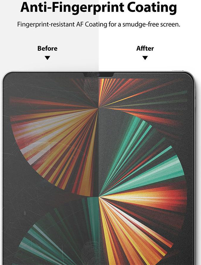 Ringke Apple iPad Pro 12.9 (2021) Paper Touch Hard Sceen Protector afbeelding 6