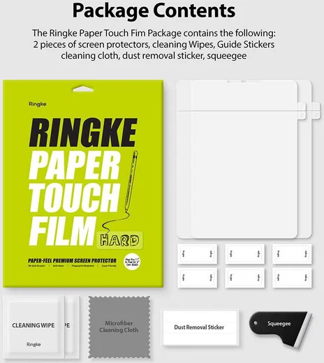 Ringke Apple iPad Air 10.9 / Pro 11 Paper Touch Hard Sceen Protector afbeelding 14
