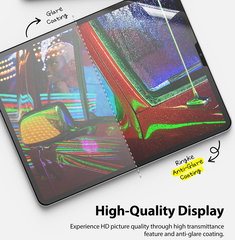 Ringke Apple iPad Air 10.9 / Pro 11 Paper Touch Hard Sceen Protector afbeelding 8