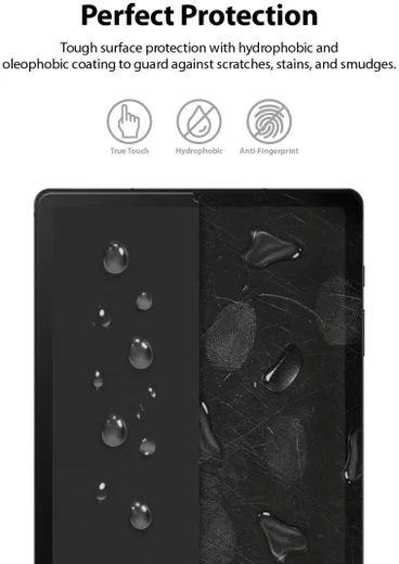 Ringke ID Samsung Galaxy Tab S6 Lite Tempered Glass Screen Protector afbeelding 7