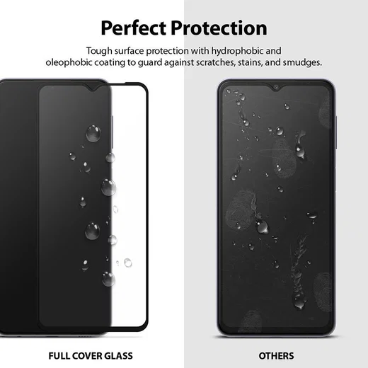 Ringke ID Glass Samsung Galaxy A32 5G Tempered Glass Screenprotector afbeelding 9