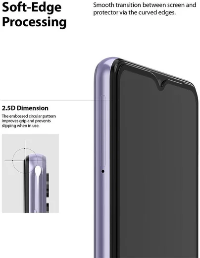 Ringke ID Glass Samsung Galaxy A32 5G Tempered Glass Screenprotector afbeelding 6