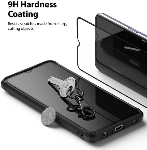 Ringke ID Glass Samsung Galaxy A32 5G Tempered Glass Screenprotector afbeelding 3