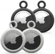 Urban Armor Gear [U] Apple AirTag Sleutelhanger 4-Pack Zwart/Wit afbeelding 1
