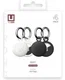 Urban Armor Gear [U] Apple AirTag Sleutelhanger 4-Pack Zwart/Wit afbeelding 6