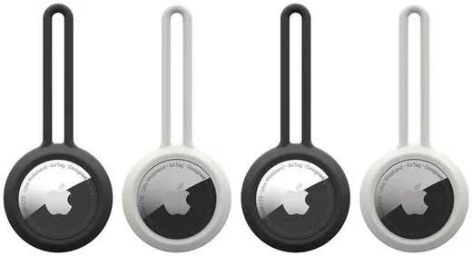 Urban Armor Gear [U] Apple AirTag Dot Loop Sleutelhanger 4-Pack afbeelding 1