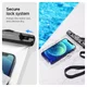 Spigen Universeel Waterbestendig Hoesje Transparant Duo Pack afbeelding 5
