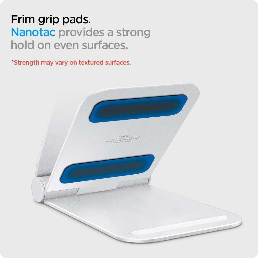 Spigen MagFit S Apple MagSafe Verstelbare Aluminium Houder Wit afbeelding 12