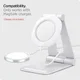 Spigen MagFit S Apple MagSafe Verstelbare Aluminium Houder Wit afbeelding 13