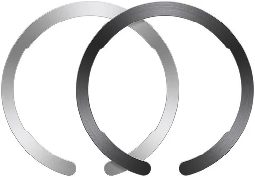 ESR HaloLock Universele Magnetische Ring voor MagSafe Zwart en Zilver afbeelding 1