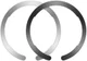 ESR HaloLock Universele Magnetische Ring voor MagSafe Zwart en Zilver afbeelding 1
