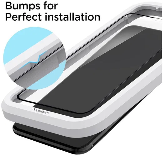 Spigen Apple iPhone 11 / XR AlignMaster Tempered Glass afbeelding 3