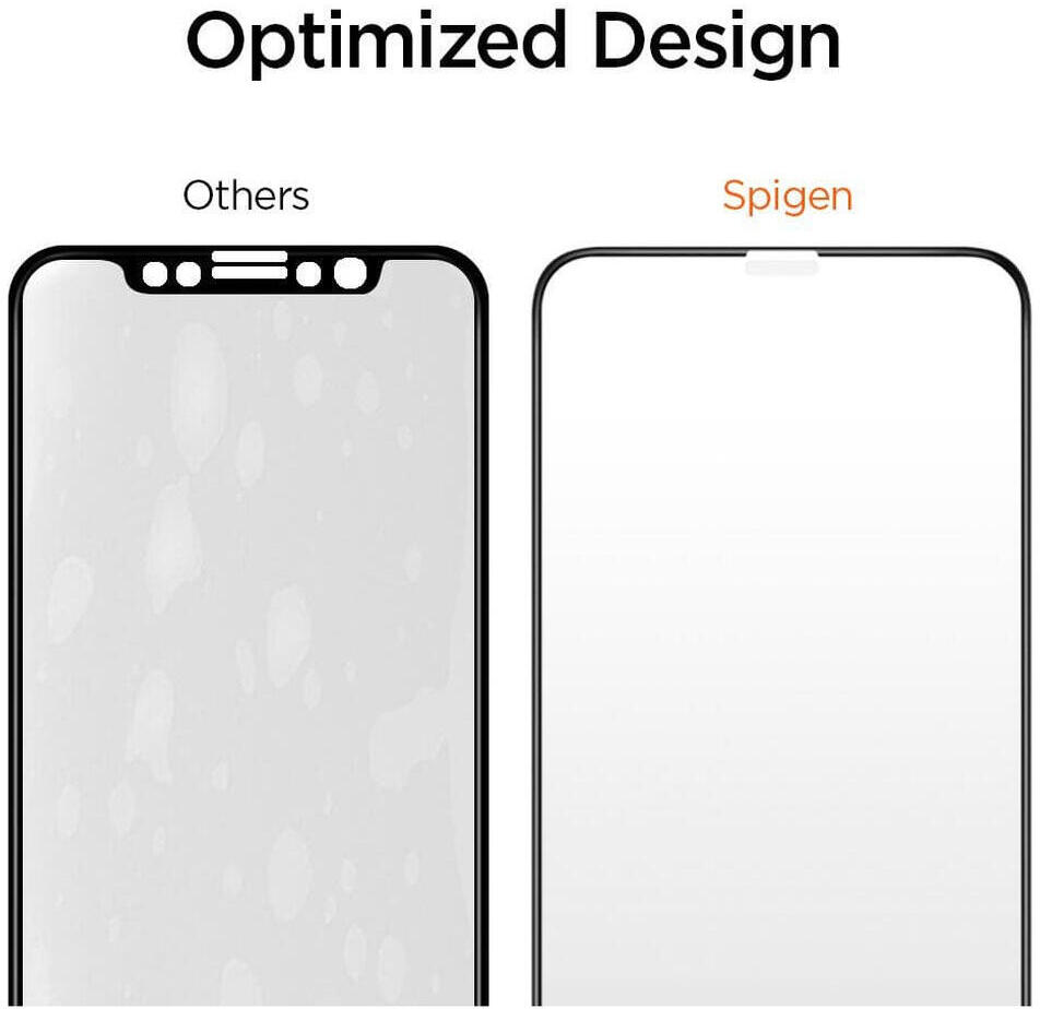 Spigen Apple iPhone 11 / XR AlignMaster Tempered Glass afbeelding 7