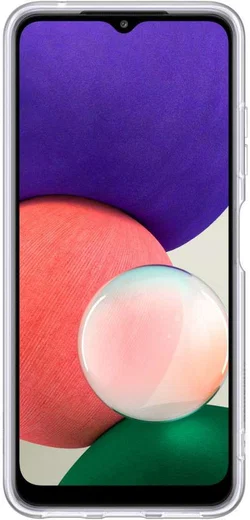 Origineel Samsung Galaxy A22 5G Hoesje Soft Clear Cover Transparant afbeelding 3