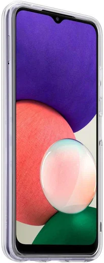 Origineel Samsung Galaxy A22 5G Hoesje Soft Clear Cover Transparant afbeelding 4
