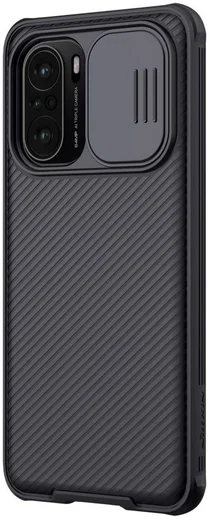 Nillkin CamShield Xiaomi Poco F3 / Mi 11i Hoesje Camera Slider Zwart afbeelding 12