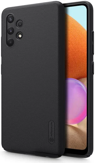 Nillkin Super Frosted Shield Hoesje Samsung Galaxy A32 4G Zwart afbeelding 1