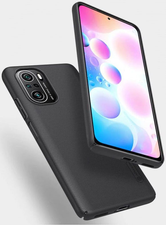 Nillkin Super Frosted Shield Hoesje Xiaomi Poco F3 Zwart afbeelding 2