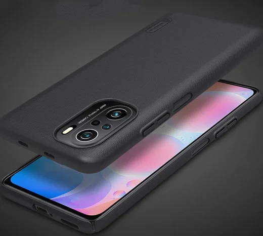 Nillkin Super Frosted Shield Hoesje Xiaomi Poco F3 Zwart afbeelding 6