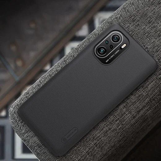 Nillkin Super Frosted Shield Hoesje Xiaomi Poco F3 Zwart afbeelding 7