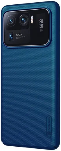 Nillkin Super Frosted Shield Hoesje Xiaomi Mi 11 Ultra Blauw afbeelding 2