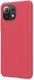 Nillkin Super Frosted Shield Hoesje Xiaomi Mi 11 Lite 4G / 5G Rood afbeelding 2