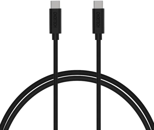 Choetech USB-C naar USB-C Kabel 3 Meter Zwart afbeelding 1