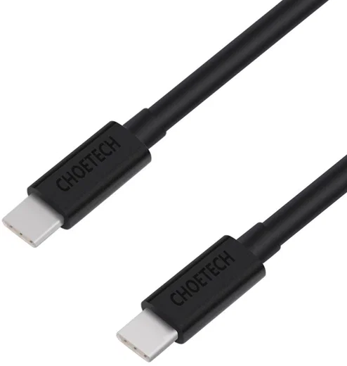 Choetech USB-C naar USB-C Kabel 3 Meter Zwart afbeelding 2