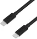 Choetech USB-C naar USB-C Kabel 3 Meter Zwart afbeelding 2