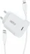 Choetech 20W PD Adapter met USB-C naar Lightning Kabel 1.2 Meter Wit afbeelding 1