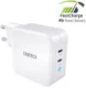 Choetech 100W Power Delivery USB-C Snellader voor Laptop / Macbook Wit afbeelding 1
