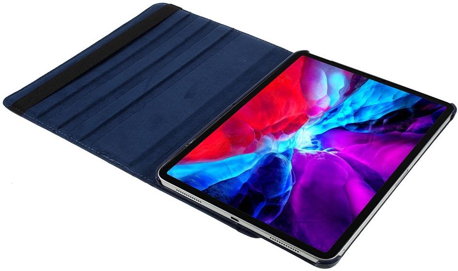 Apple iPad Air 2020 / 2022 Hoes 360° Draaibaar Donker Blauw afbeelding 6