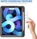 Apple iPad Air 2020 / 2022 Hoes met Handriem En Kickstand Zwart afbeelding 6