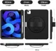 Apple iPad Air (2020/2022) / Pro 11 Hybride Hoesje Handriem Zwart afbeelding 17