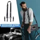 Samsung Galaxy Tab S7+ / S8+ Hybride Kickstand Hoes Handriem Koord Zwart afbeelding 6