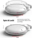 Ringke Apple AirTag Slim Sleutelhanger TPU 4-Pack Transparant afbeelding 10