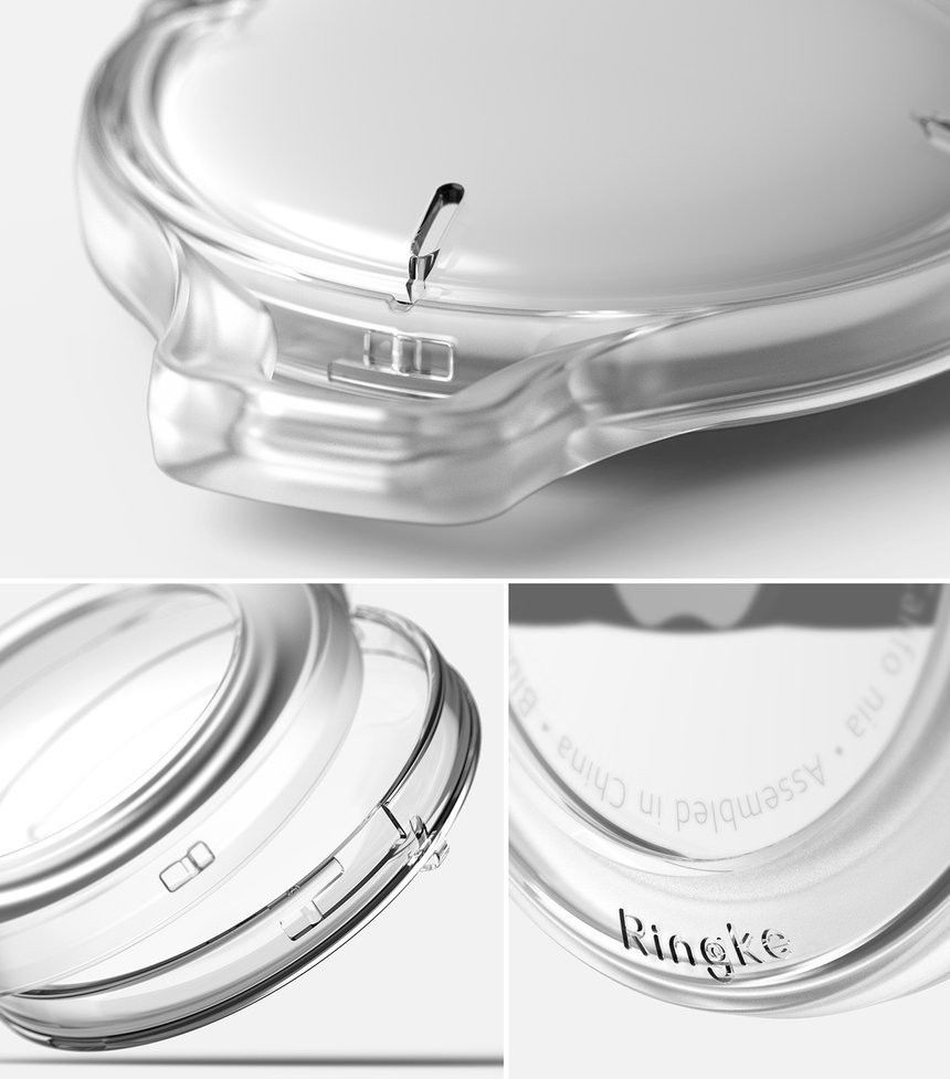 Ringke Apple AirTag Slim Sleutelhanger TPU 4-Pack Transparant afbeelding 5